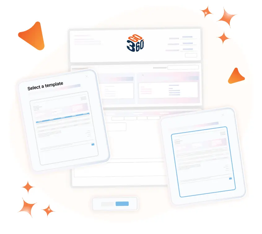 GovOps360 creates government purchase orders from leads or projects with vendor selection product line items and delivery details