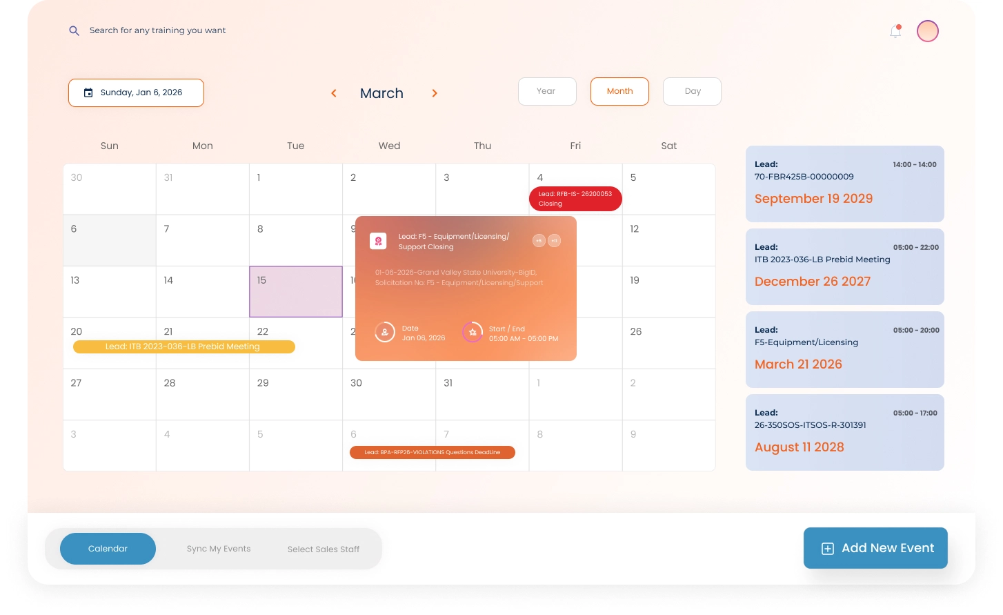 GovOps360 syncs government contracting deadlines across Microsoft Teams Google Calendar and Outlook for unified scheduling