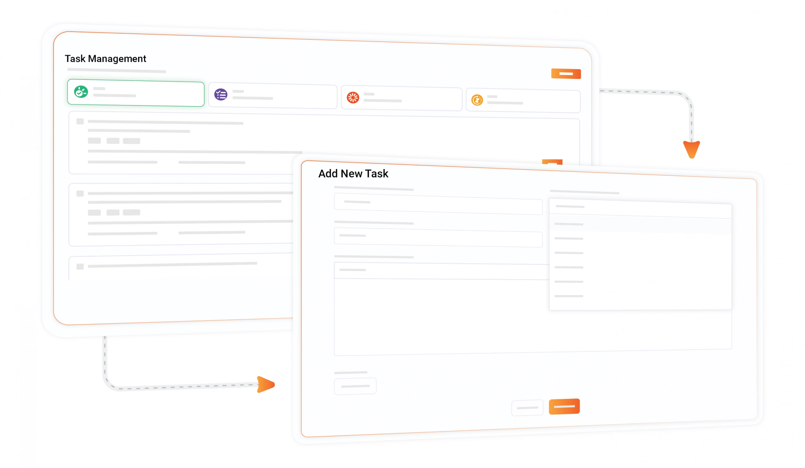 GovOps360 assigns proposal capture contract and compliance tasks with due dates priorities and linked GovCon records