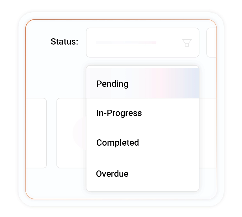 GovOps360 tracks GovCon tasks from open to completed with real time status visibility and role based workflow updates