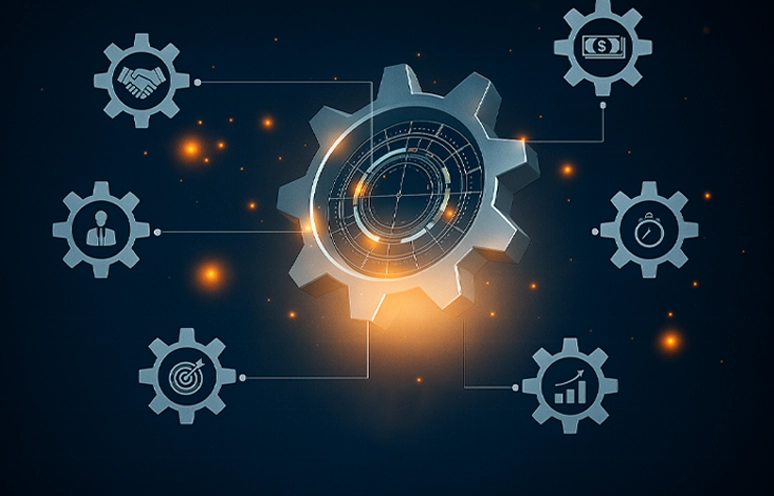 GovOps360 automation removes manual workflows enabling RFP parsing onboarding invoicing government contractor sustainability systems